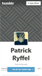 Mobile Screenshot of patrickryffel.com