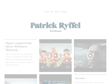 Tablet Screenshot of patrickryffel.com